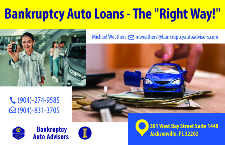 Bankruptcy car store loans near me